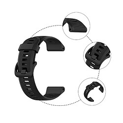 INF Bracelet silicone Garmin Forerunner 935/945 - Noir pas cher