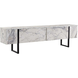 Hanah home Meuble TV Luxe - Noir