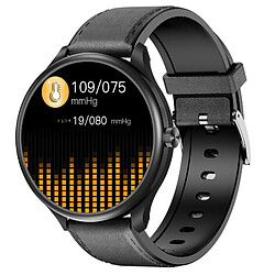 INF Montre de Sport avec Bluetooth et Musique - Noir