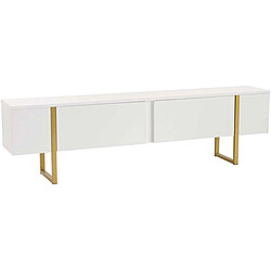 Hanah home Meuble TV scandinave - Blanc