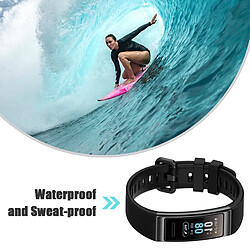 Acheter INF Bracelet TPU Noir pour Huawei Band 3/4 Pro