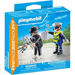 Playmobil® PLAYMOBIL Policier et Bandit
