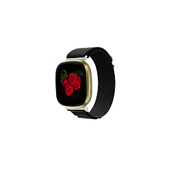 INF Bracelet Fitbit Versa 3 - Nylon Noir pas cher