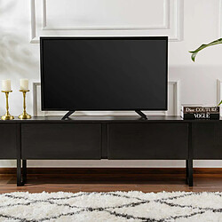 Hanah home meuble TV Luxe - Noir
