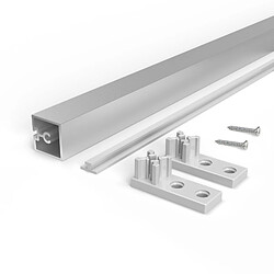 Emuca Kit de 4 profils transversaux pour meubles de cuisine Albeam pas cher