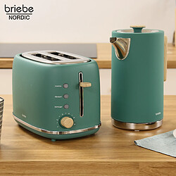 Briebe Set petit-déjeuner grille-pain + bouilloire - Vert
