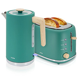 Briebe Set petit-déjeuner grille-pain + bouilloire - Vert