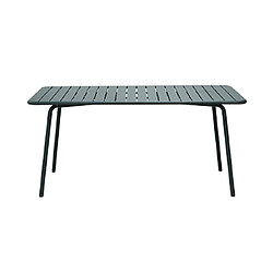 Mes Table de jardin en métal BACA - Vert sapin