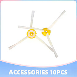 Roomba Accessoires pour Aspirateur Brosses Latérales - Compatible iRobot Roomba Séries 601 à 694 - Pièces de Remplacement