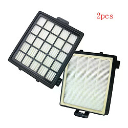 Filtres HEPA compatibles pour aspirateur Philips - 2 pièces Filtres pour aspirateur – HEPA haute efficacité – Compatibles Philips FC8142 à FC8148 – Entretien recommandé tous les 6 mois