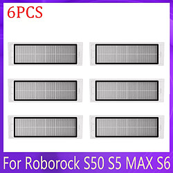 Filtres HEPA pour robot aspirateur Xiaomi/Roborock Filtres HEPA pour aspirateur robot - Compatibles Xiaomi 1/2, 1S, 2S et Roborock S50 S5 Max S6 - Lavables et réutilisables - Installation simple - Matériaux durables