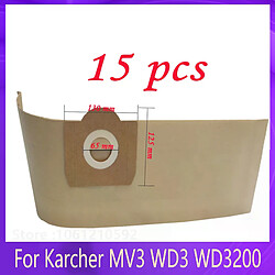 Sacs à poussière pour aspirateur Karcher MV3