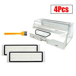 Filtre HEPA et bac à poussière pour robot Roborock S50-S55