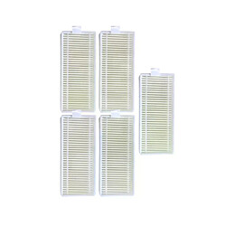 Filtre HEPA pour aspirateur robot Seebest D730/D720/D750 - Lot de 5 Filtre pour aspirateur robot – HEPA pour Seebest D730/D720/D750 – capture fine poussière – installation simple – matériau plastique – compatible pièces de rechange