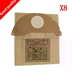 Sacs aspirateur compatibles Kärcher A2000-A2004 - Lot de 8