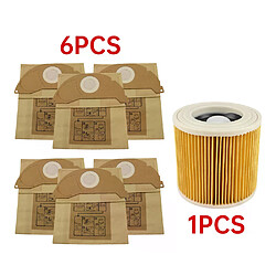 Kit sacs aspirateur et filtre HEPA compatibles Kärcher