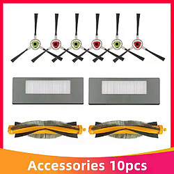 Kit brosses et filtres pour robot Ecovacs 900/901/M88
