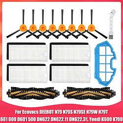Kit d’accessoires pour robot Ecovacs Deebot N79/N79S