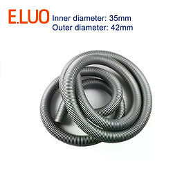 Tuyau d’aspirateur industriel Flexible pour aspirateur industriel - EVA haute température - Résistant à l’abrasion et à la corrosion - Très flexible - Bonne performance de flexion