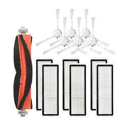 Kit pièces de rechange aspirateur Xiaomi Mijia B101CN - 13 pièces Accessoires pour aspirateur Xiaomi Mijia B101CN - brosse principale et latérales - filtres HEPA - compatibilité modèle B101CN