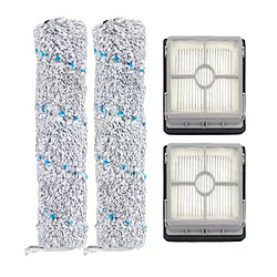 Pièces Rechange Crosswave Kit Accessoires Pour Bissell Crosswave - 4 Rouleaux Brosse 3 Filtres - Multi-Surfaces Et Animaux Pièces Détachées Bissell Crosswave