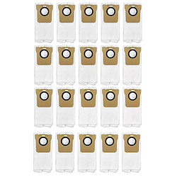 Sacs à poussière pour aspirateur robot Xiaomi Mijia Accessoires pour aspirateur robot Xiaomi Mijia - Filtration haute efficacité - Tissu non tissé - Installation facile - Compatibles STYTJ05ZHM - Retient 99,9% des particules