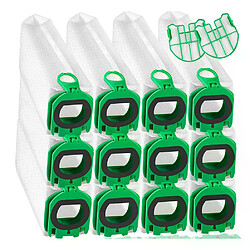 Sacs à poussière pour aspirateur Vorwerk Kobold VB100 FP100 - 12 sacs