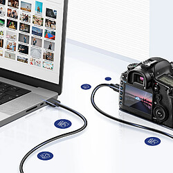 Avis Akyga Câble USB vers USB mini B Charge et Synchronisation Longueur 1m Noir