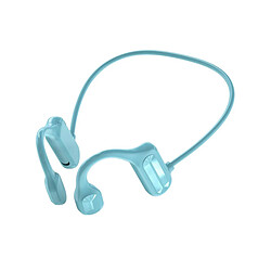 Avizar Casque Audio à Conduction Osseuse Bluetooth 5.2 Modèle Malibu Bleu
