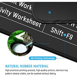 Avis Inf Tapis de bureau Windows S - Noir