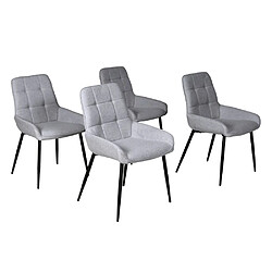 LE QUAI DES AFFAIRES Chaises ARTY - Gris