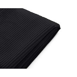 Lisa Design Calgary 3 Places + 1 Pouf - Noir