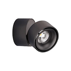 applique ou plafonnier - a led - aric tahiti - 9w - 3000k - noir - aric 50595