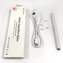 INF Stylet pour iPad - Blanc