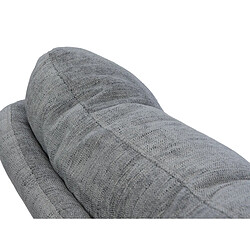 Amadeus Fauteuil pivotant tissu - Gris foncé