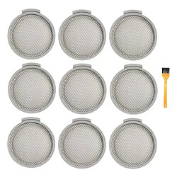 Filtre HEPA de remplacement pour Roborock H6 - Pack de 9