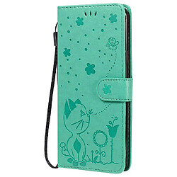 Flip Étui Foxdock pour Samsung Galaxy S9 Plus - Vert Étui fin et léger - Cuir PU de qualité - Fente pour carte - Découpes précises - Protection d'élégance