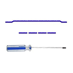 Bandes en peluche pour tête de rouleau Dyson V6/V7