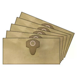 Sacs d’aspirateur compatibles Parkside PNTS 1400/1500 - Lot de 5