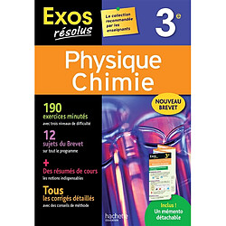 Physique chimie 3e : nouveau brevet - Occasion