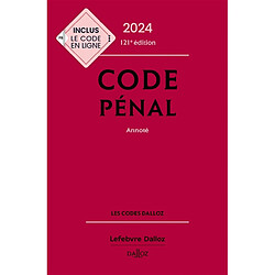 Code pénal 2024, annoté - Occasion