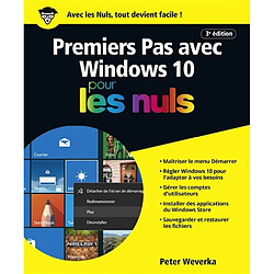 Premiers pas avec Windows 10 pour les nuls