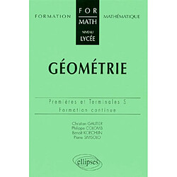 Géométrie, premières et terminales S, formation continue