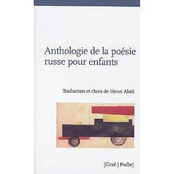 Anthologie de la poésie russe pour enfants - Occasion
