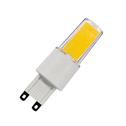 Ledkia Ampoule LED G9 COB 3,8W – blanc chaud