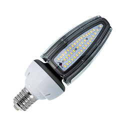 Ledkia ampoule LED public Corn E40 50W IP65 - Blanc chaud
