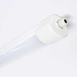 Ledkia Réglette Étanche LED 60cm 18W High Lumen 140lm/W IP66 Raccordable FLEXILITE No Flicker 6500K Blanc froid
