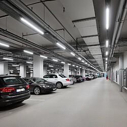 Ledkia Réglette étanche LED 150 cm 48 W IP66 haut rendement