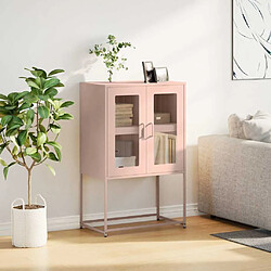 Avis Vidaxl Buffet haut - Rose
