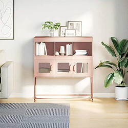 Acheter Vidaxl Buffet Rose 100,5x39x107 cm
